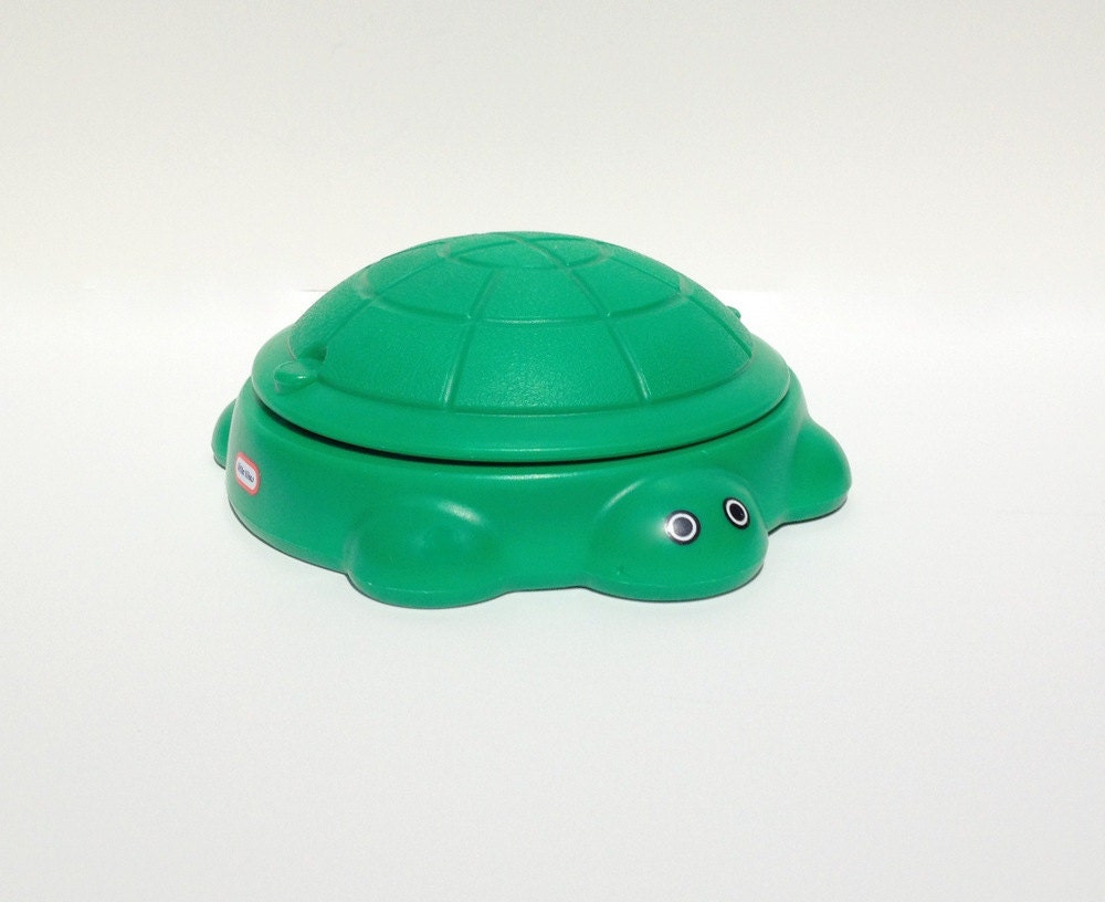 little tikes tortoise sand pit