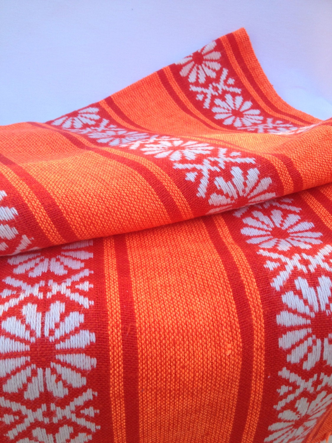 Swedish vintage table runner. Woven from the 50s. Great