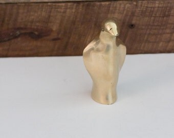Vintage Brass Penguin Figurine
