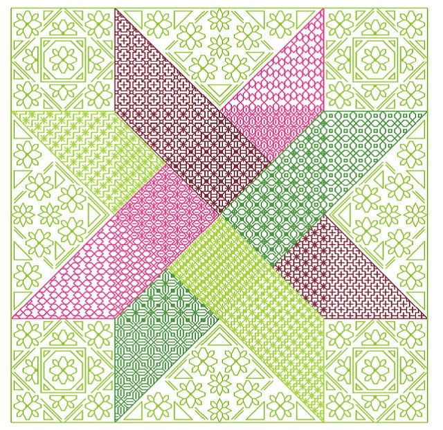 Woven star embroidery sybju in pdf Woven star embroidery sybju in pdf