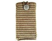 Cell phone case - Mens Light Brown Striped Note 2 Protective Phone Cover s3 Carrying Case windows phone 8x