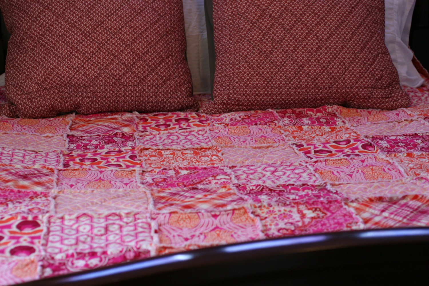 Queen Size Quilt King Size Quilt Rag by LittleSunshineQuilts