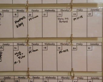 Weekly Planner, Wall Calendar, Keep track of your daily Schedule 2014 2015 2016