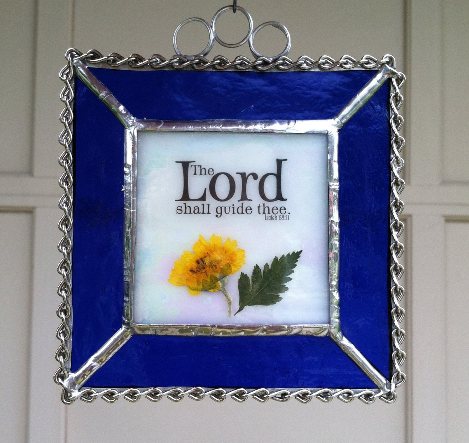 Stained Glass Suncatcher Window Hanger