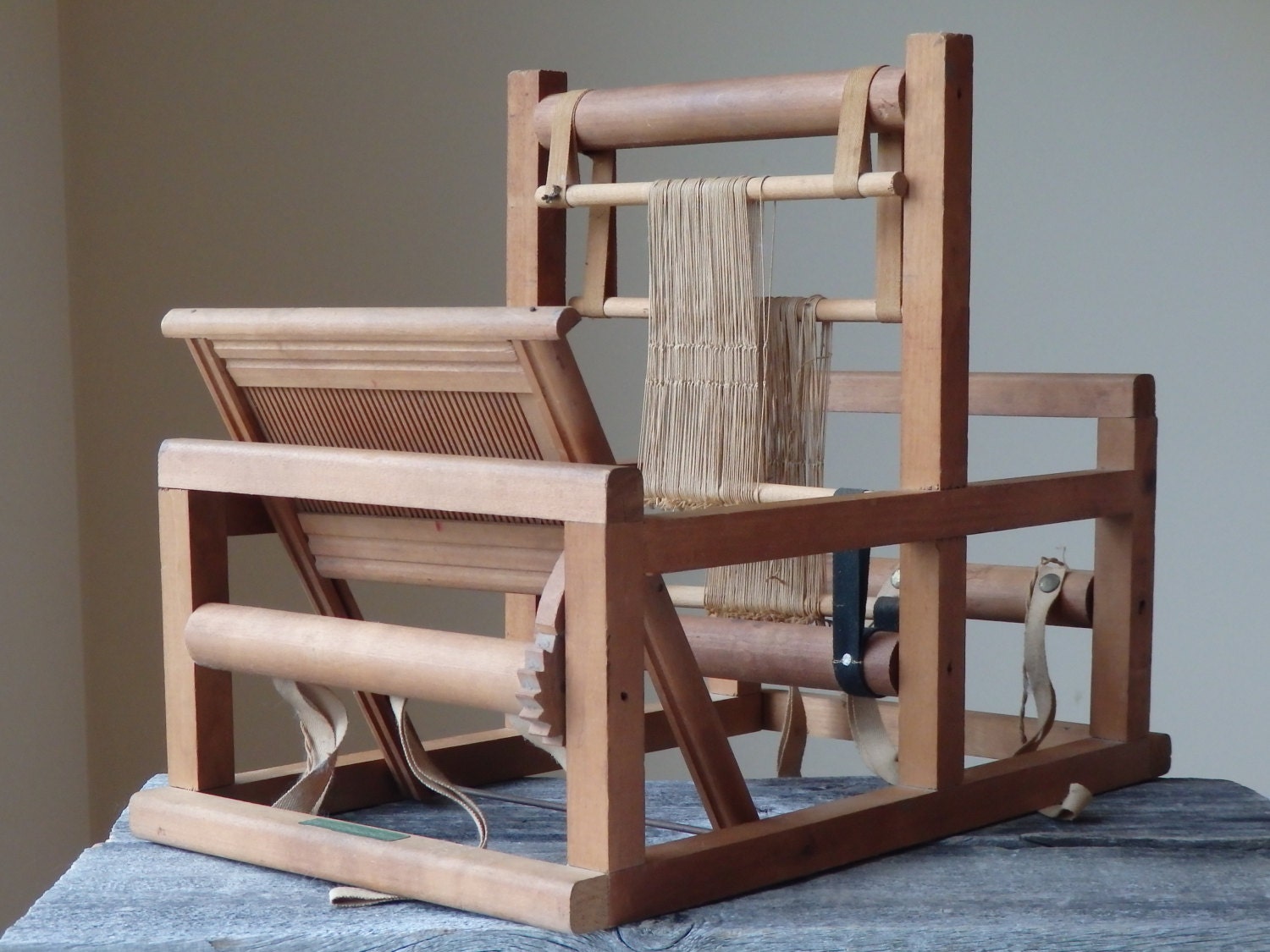 Antique Loom Miniature Vintage Miniature Loom NRA Loom 1930s