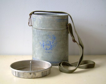 Vintage Galvanized Bait Bucket