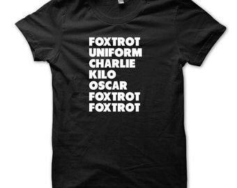 foxtrot uniform charlie kilo shirt