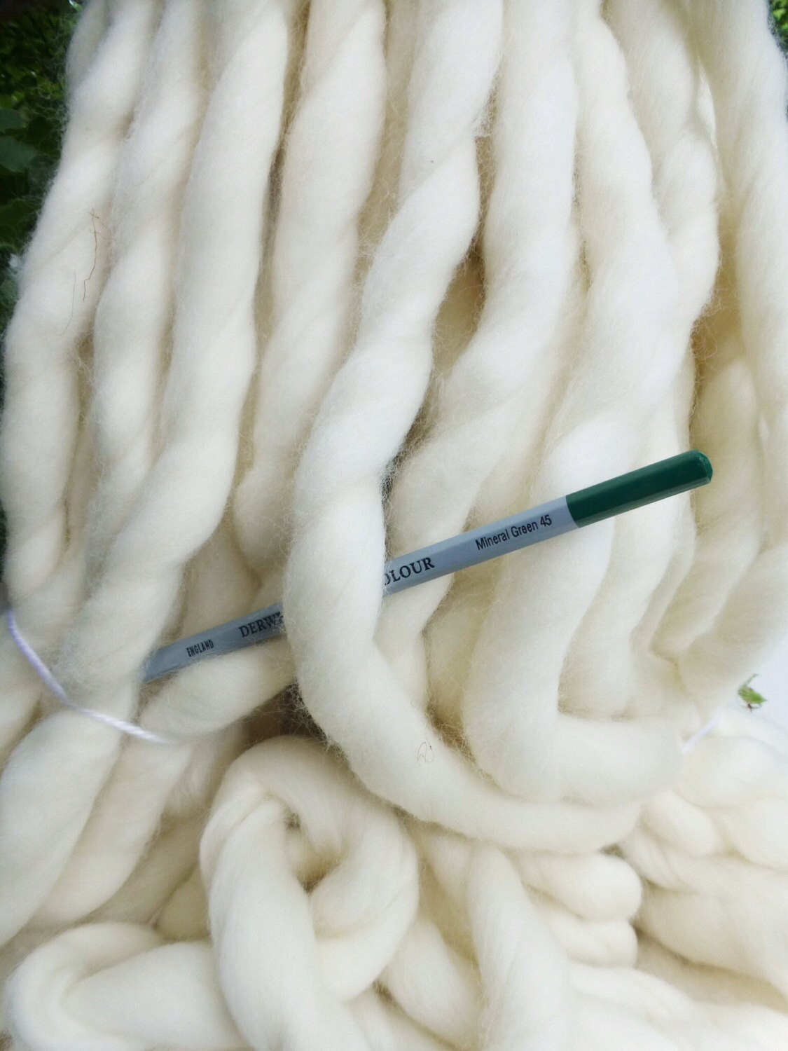 Thickest Softest Chunkiest Yarn MERINO Extreme Hand Spun