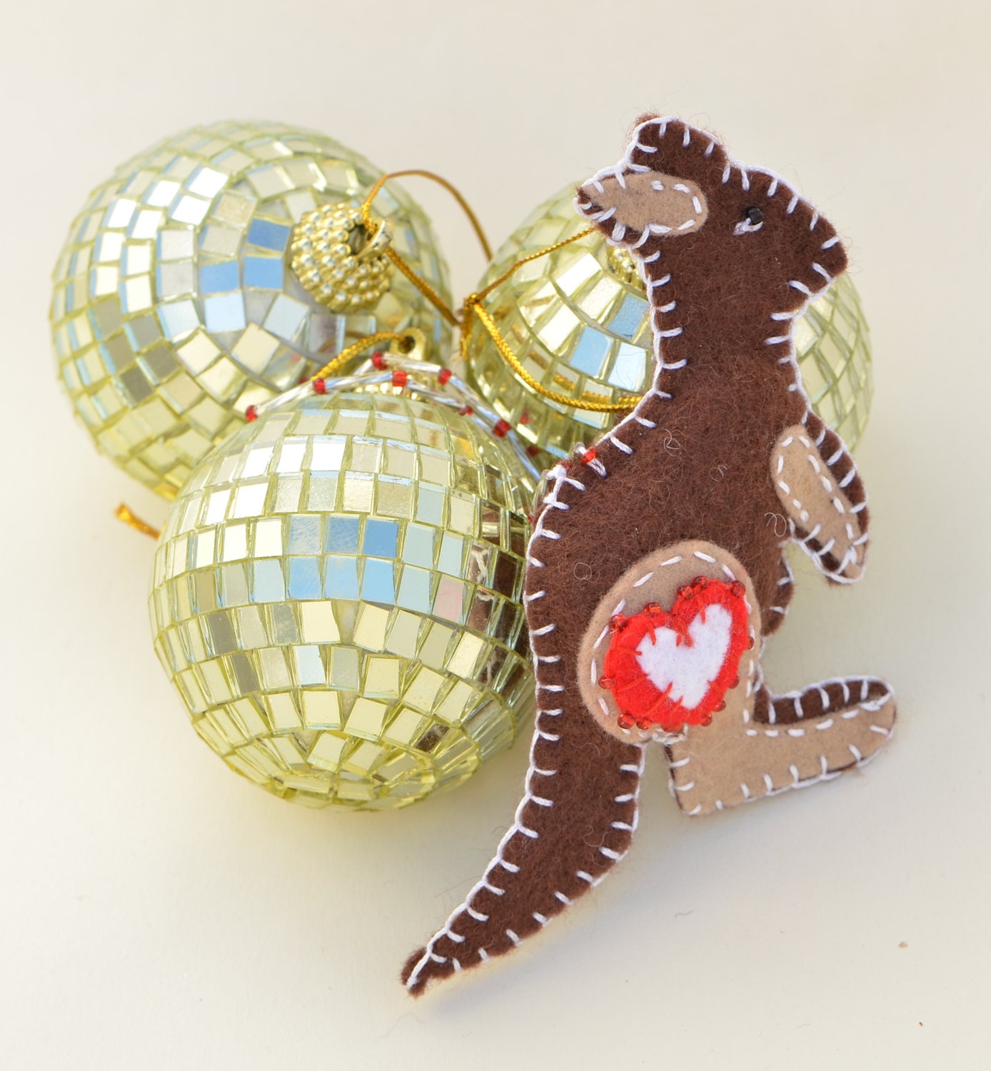 Unique Australian Christmas Decoration Kangaroo