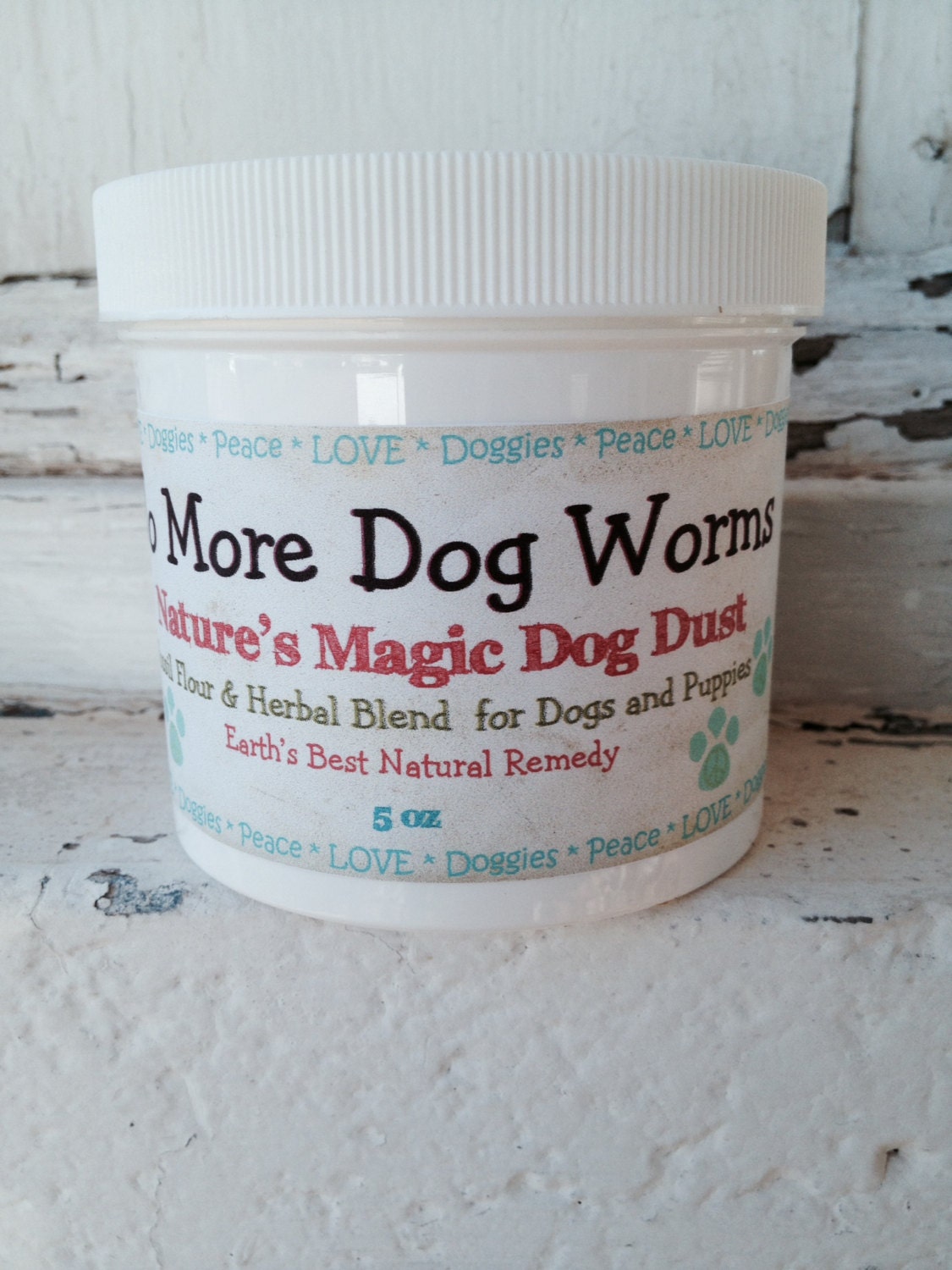 No More Dog Worms 100 Organic & Natural Dog Wormer and
