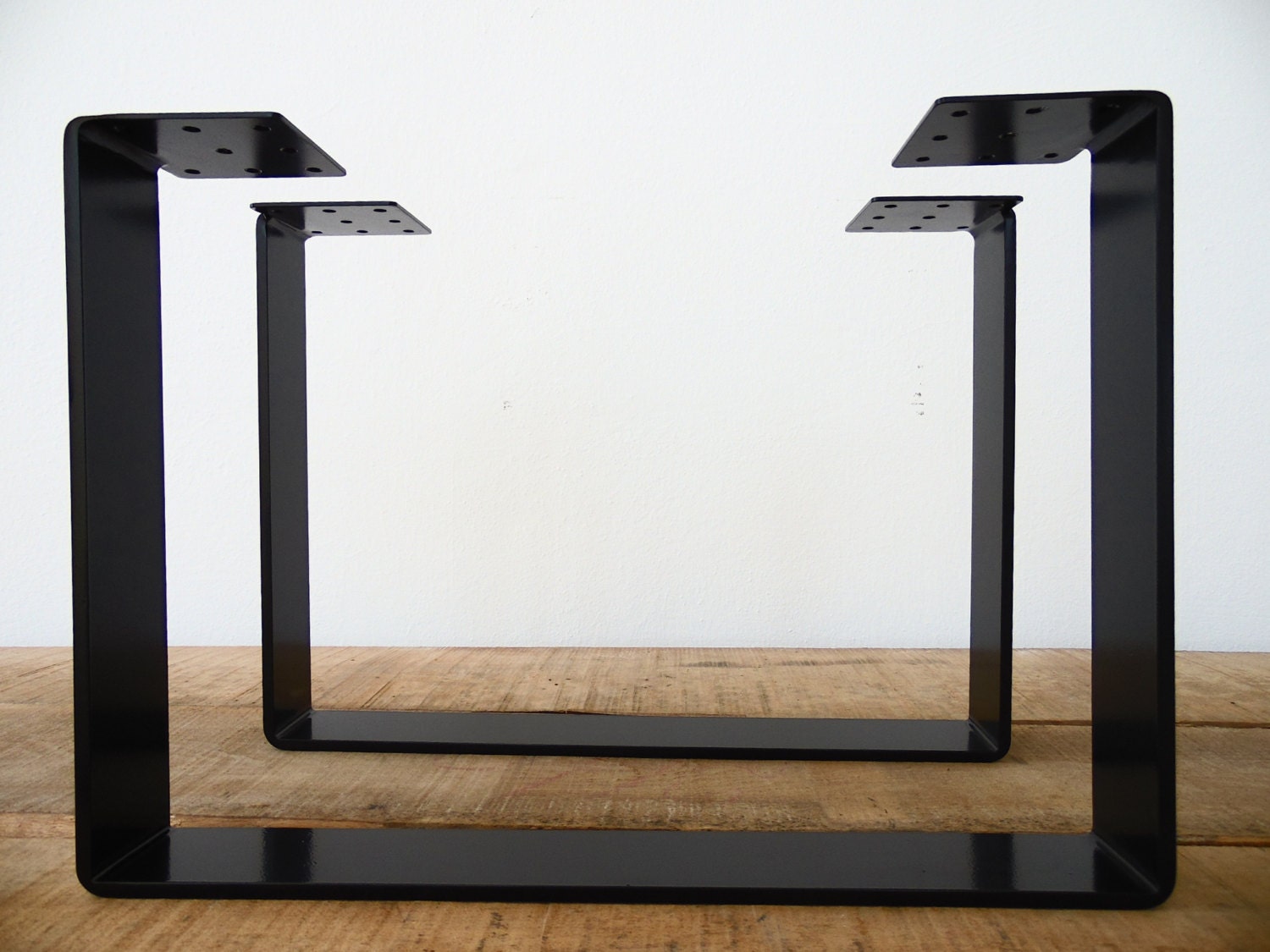 15x21 Coffee Table Legs Flat Steel Coffee Table Legs by Balasagun