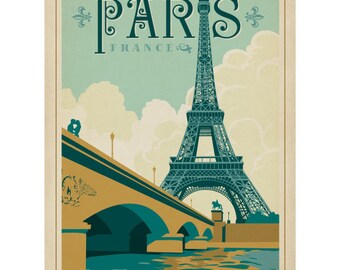 Paris France La Tour Eiffel Wall Decal #42245