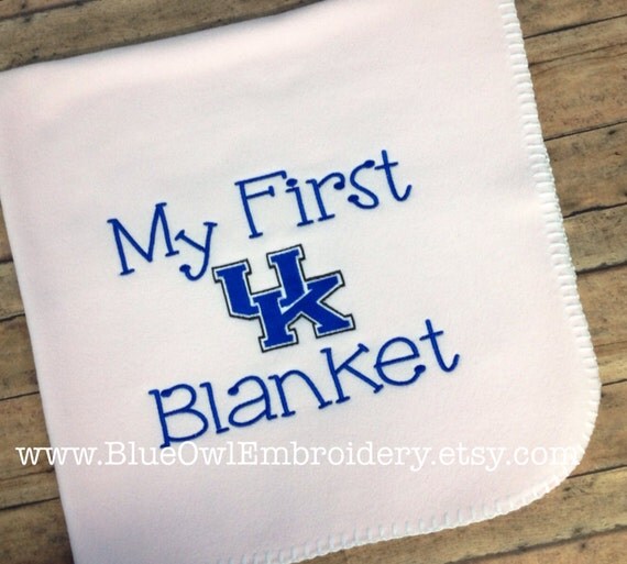 Items similar to UK Baby Receiving Blanket, pink, blue, or white on Etsy