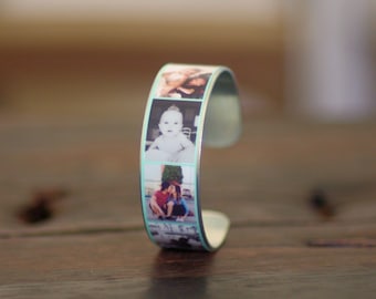 Custom Photo Bracelet, Friendship Gift, Photo Jewelry, Birthday Present, Jewelry Accessories