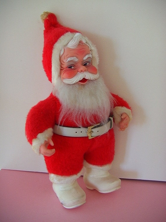 1960 stuffed santa claus