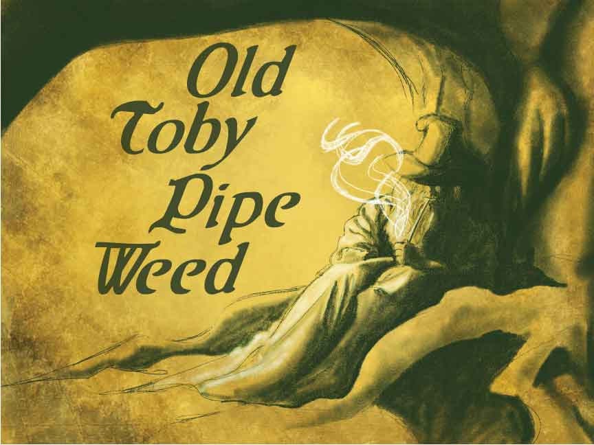 Old Toby Pipe Weed Lord of the Rings LOTR Inspired Movie