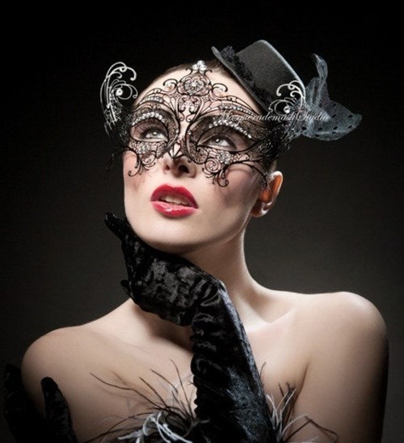 Gossip Girl Serena Masquerade Mask by MasquerademaskStudio