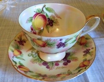 Lefton China Teacup and Saucer