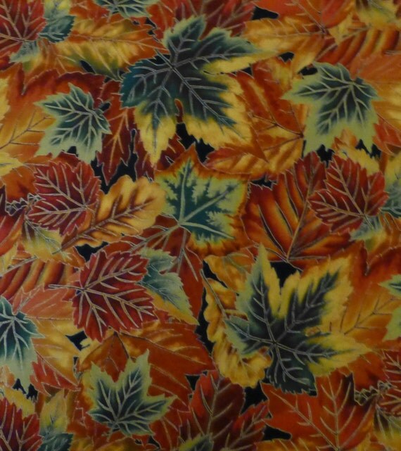 Cotton Fabric Home Decor Fabric Quilt Cotton Fall Leaves