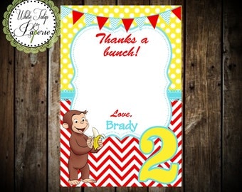 Popular items for curious george card on Etsy