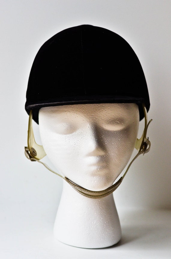 Vintage Equestrian Riding Helmet by MonikaJayVintage on Etsy