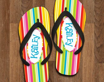 pool party flip flops