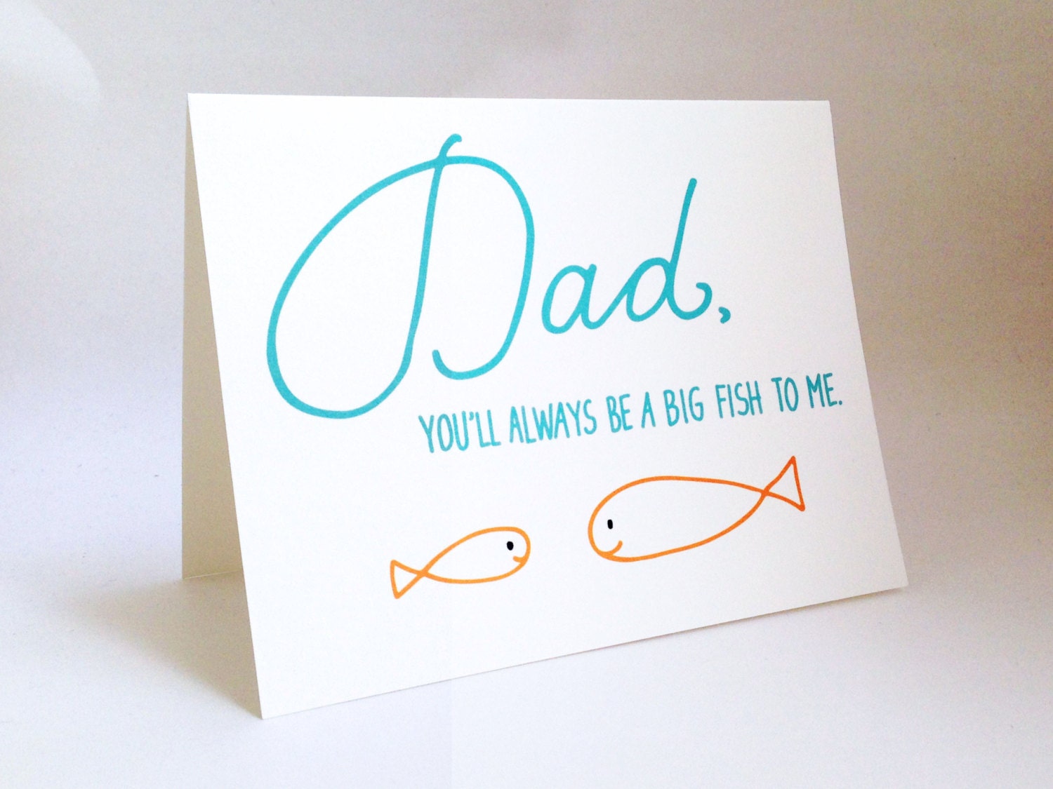 Cute Father's Day Card // Simple Dad Birthday Card
