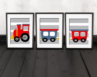 Train Wall Art train wall art | etsy Train Wall Art train wall art | etsy