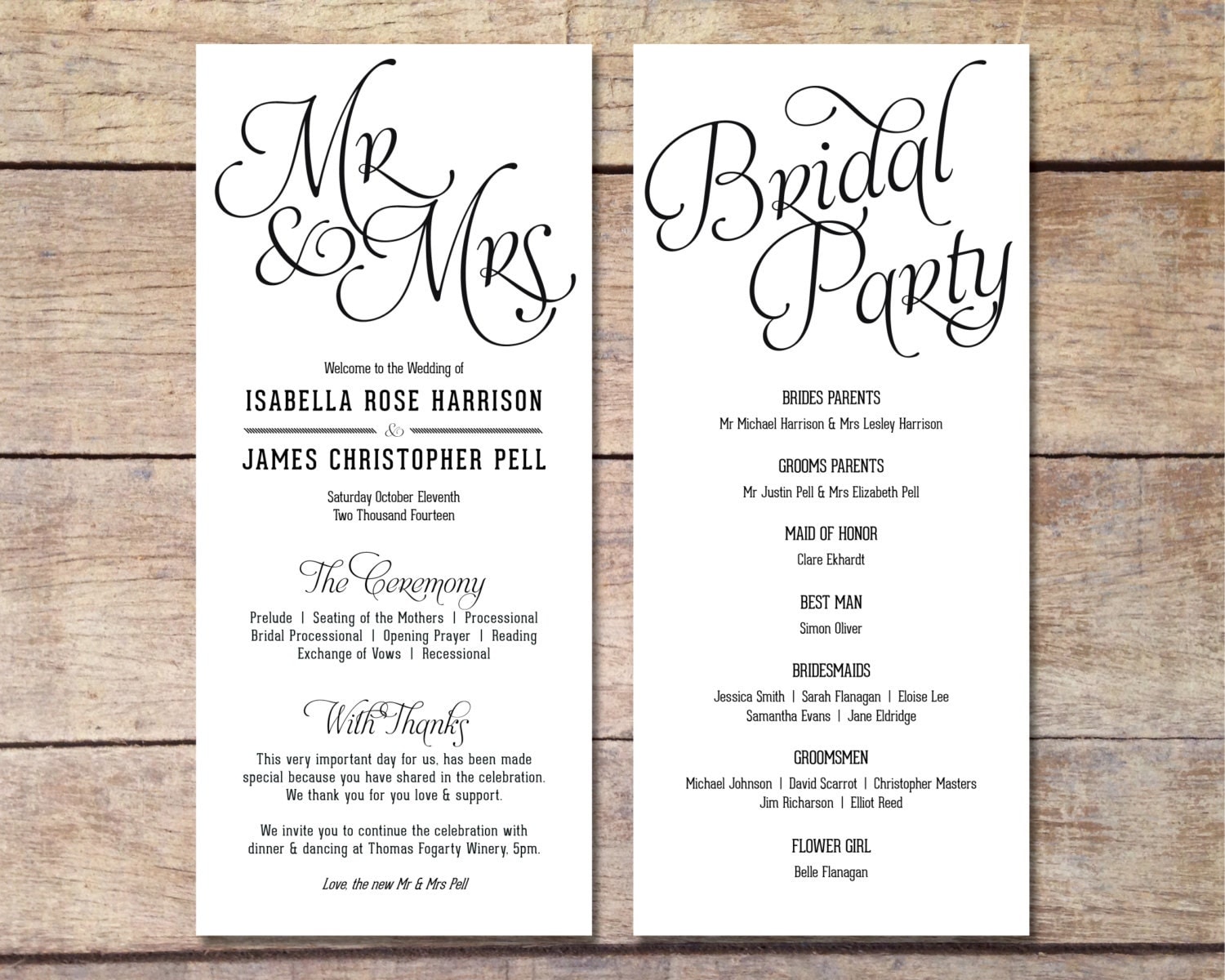 simple-wedding-program-customizable-by-paperroutecollective