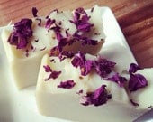 Handmade Organic soap {ROSE PETAL & WATER}Face+Body Soap~W/ Jojoba, Rosehip,gift,mom,mother,dad,father,baby,Wedding,bridal,favor,him,her,men