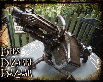 Steampunk Nerf Gun - Machine Gun - Havok - Cosplay