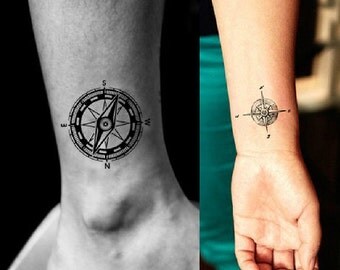 compass tattoo – Etsy