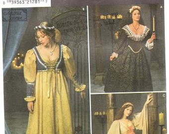 Simplicity 8192 Misses' Medieval Costume Pattern, 10-14