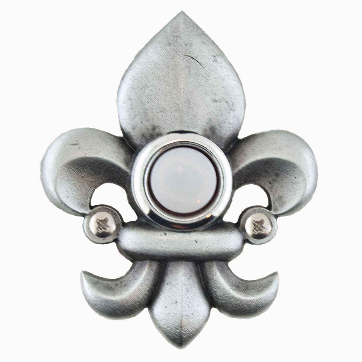 Fleurdelis decorative Doorbell button cover with lighted