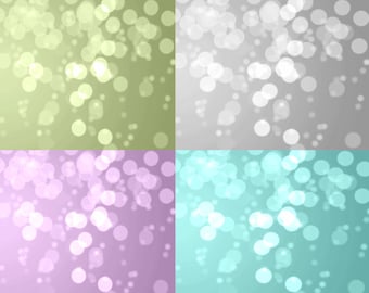 Set of 4 Christmas Bokeh overlays Set of 4 Photo background Grey purple green teal turquoise Digital overlay Bokeh wall art INSTANT DOWNLOAD