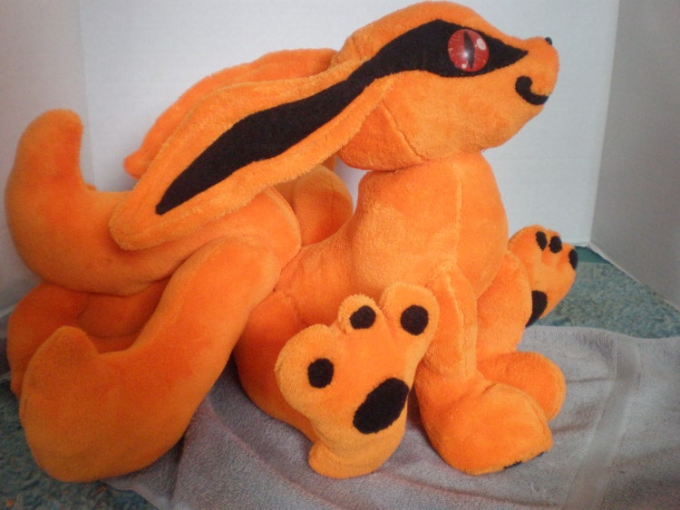 kurama kyuubi plush