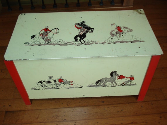 western toy chest