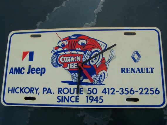 Jeep amc license plate #4