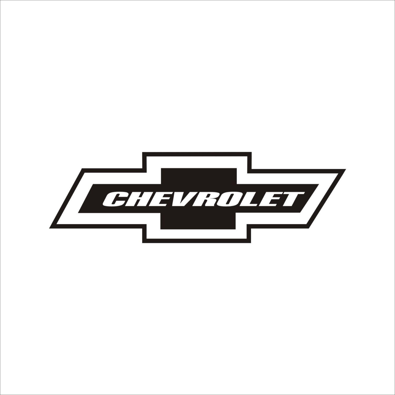 Chevy Bow Tie decal by QualityDecals on Etsy