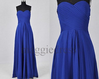 Popular items for royal blue dress on Etsy