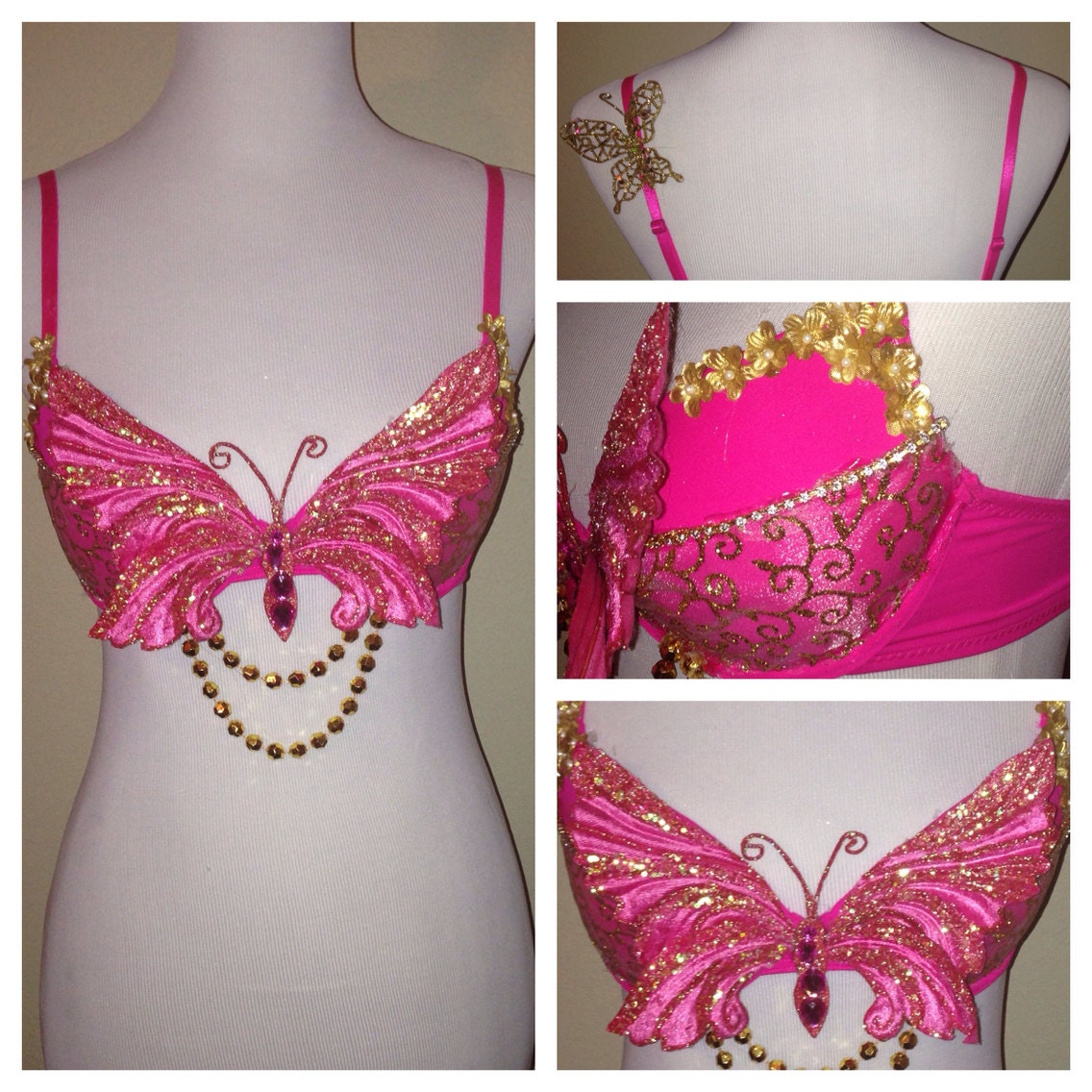 Butterfly Rave Bra