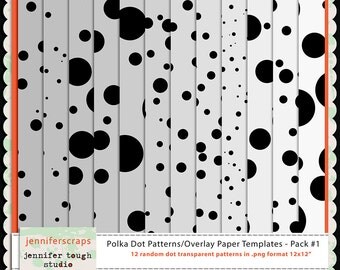 Polka dot overlay | Etsy