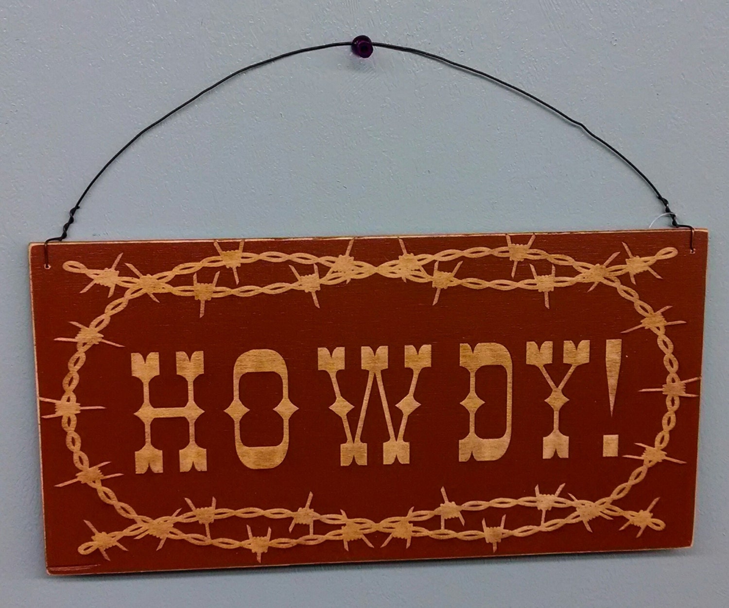 Howdy Sign