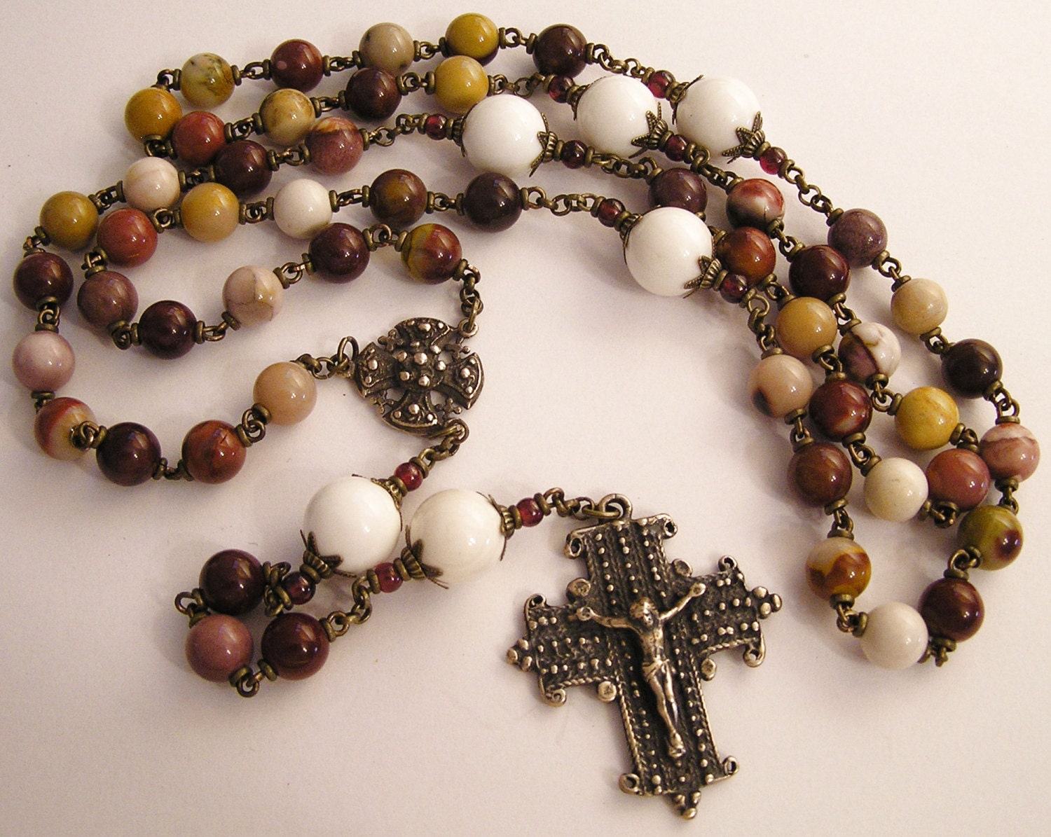 Catholic Rosary Beads Handmade Large Coptic   Il Fullxfull.629828931 P4km 