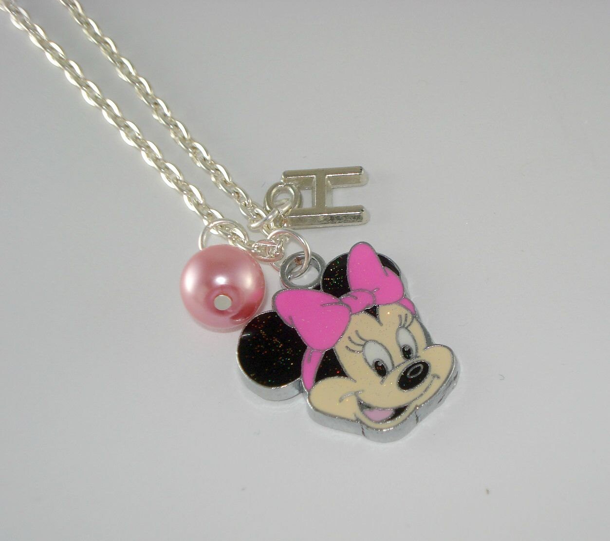 Minnie Mouse personalized childrens necklace minnie mouse