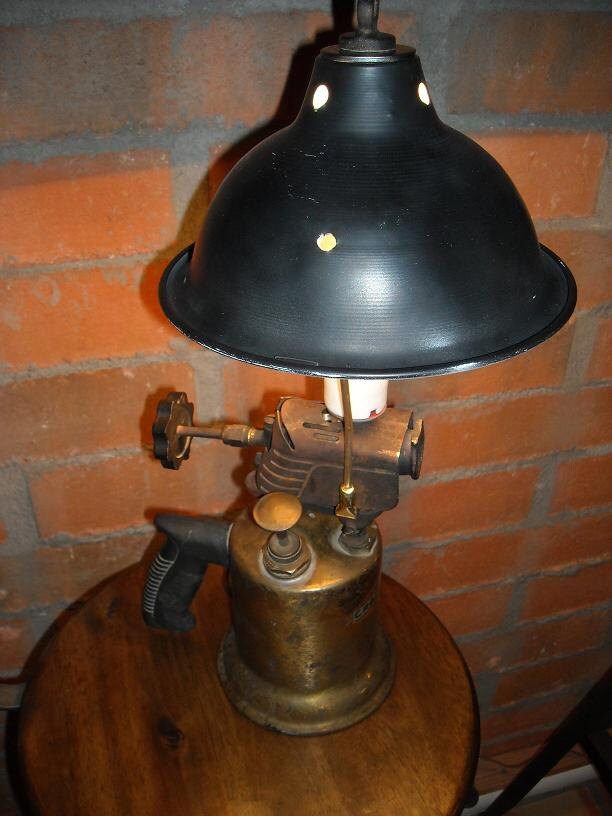 Vintage Craftsmen Blow Torch Lamp by RelicsReimagined on Etsy