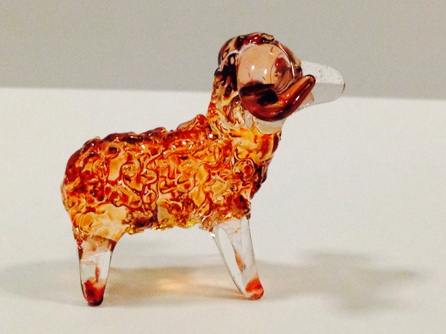 glass blown animal figurines