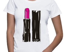 Lipstick Sketch Tshirt (14-038)