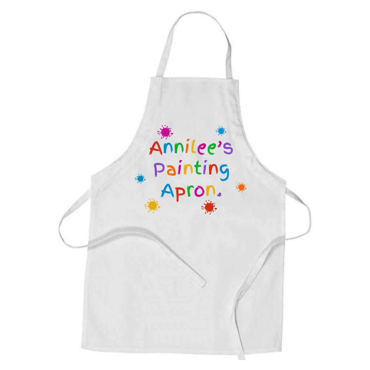 Kids Painting Apron Personalised Craft Apron Child's Name