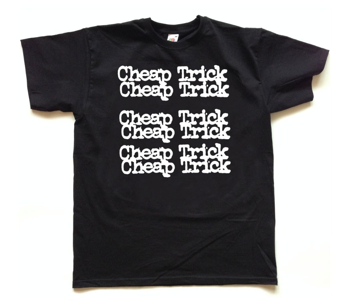 CHEAP TRICK screen printed T Shirt